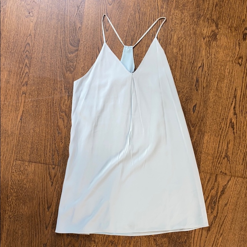 Alice + Olivia Light Blue Racerback Dress
